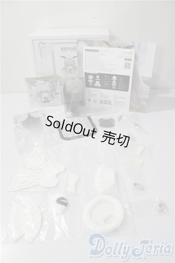 画像1: PICCODO ACTION DOLL X 白匣アリス デフォルメドール 白桑　　北国の蛾 A-25-11-12-1033-TN-ZU (1)