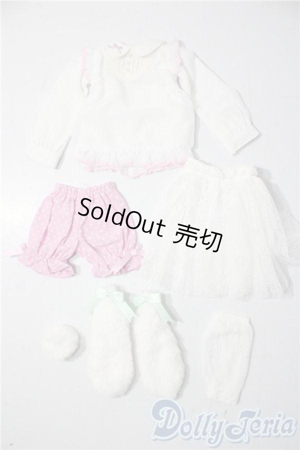 画像1: MDD/OF：天使のころも：ピーチシロップうさぎ・ミニ A-25-11-12-1062-TN-ZU (1)