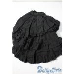 画像: SD/OF:プリンセスぽんぽんパニエ　ブラック　VOLKS U-25-11-12-114-TN-ZU