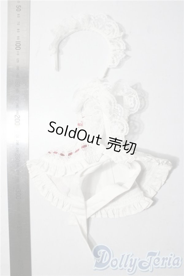 画像2: MDD/OF:メイドさんエプロンセット・ミニ A-25-11-12-1074-TN-ZU (2)