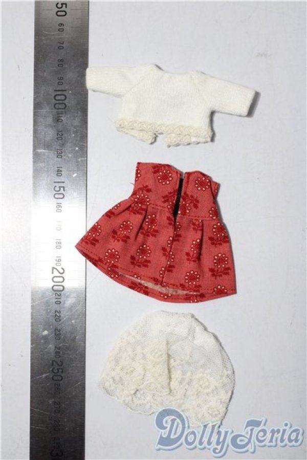 画像2: 20cmサイズドール/OF:衣装 A-25-11-26-1062-TN-ZU (2)