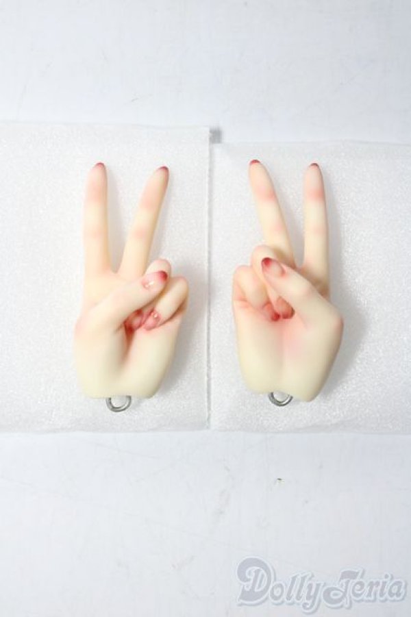 画像2: SDGrG/SDGr-H-07:ハンドパーツ(左右セット)【メイク仕様】 U-25-11-19-208-NY-ZU (2)