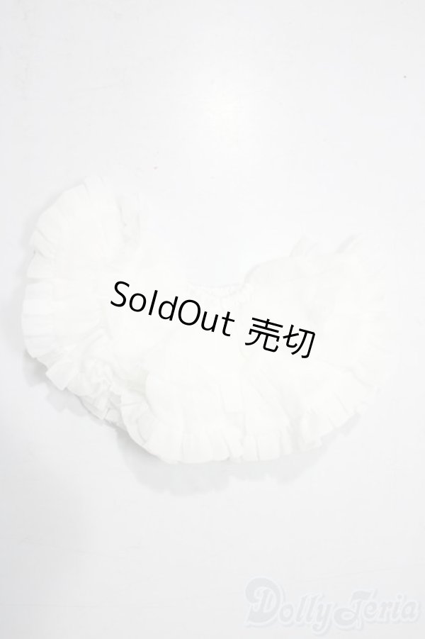 画像1: MSD＆MDD/OF：ぽんぽんパニエ(ホワイト) U-25-11-19-179-TN-ZU (1)