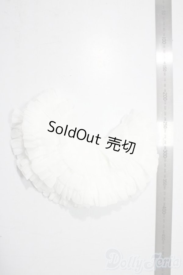 画像2: MSD＆MDD/OF：ぽんぽんパニエ(ホワイト) U-25-11-19-179-TN-ZU (2)