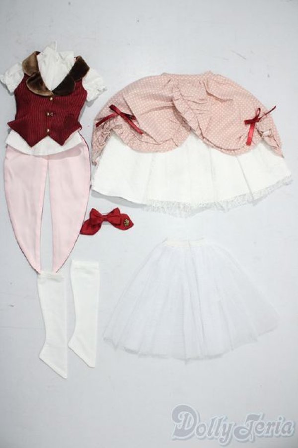 画像1: DD/OF：アニバーサリー・イチゴドレス A-25-11-19-1063-TN-ZU (1)