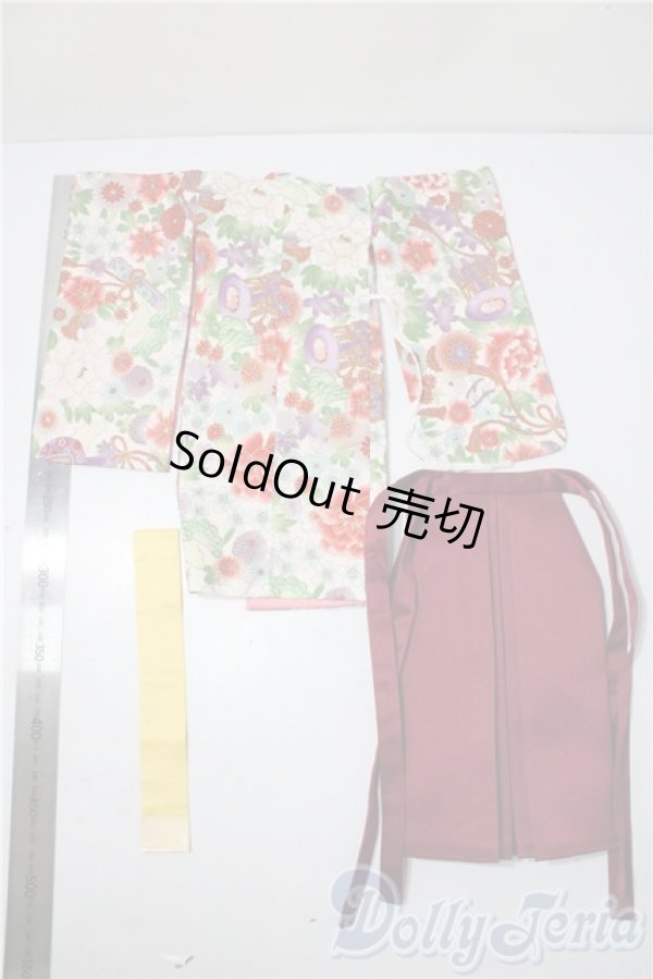 画像2: MSD＆MDD/OF:えんじ色袴セット・ミニ U-25-11-26-110-TN-ZU (2)