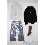 画像: SD17/GOU/OF:ブラックタートルネックセーターセット U-25-11-26-120-TN-ZU