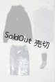 画像: SD17/GOU/OF：ブラックタートルネックセーターセット U-26-07-08-014-TN-ZU