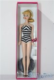 画像2: 復刻バービー ブラック・アンド・ホワイト スイムスーツ A-25-12-17-1095-TN-ZU (2)