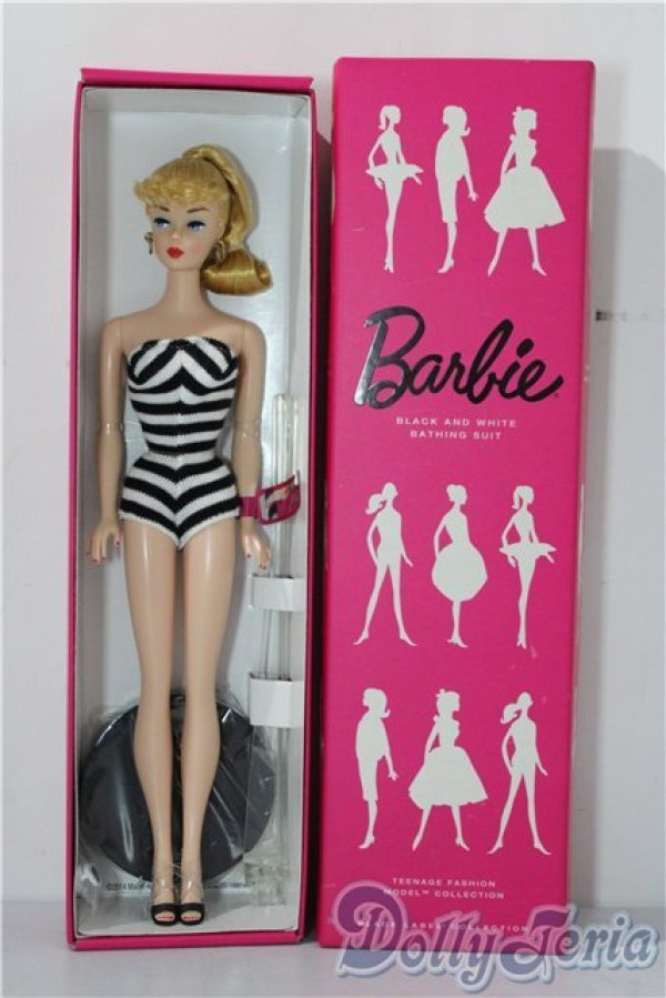 画像3: 復刻バービー ブラック・アンド・ホワイト スイムスーツ A-25-12-17-1095-TN-ZU (3)