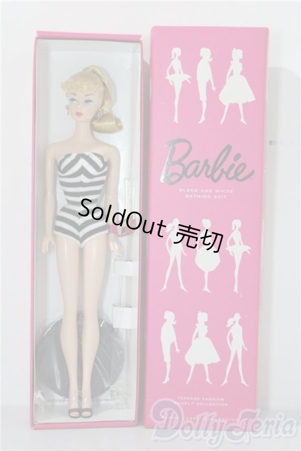 画像3: 復刻バービー ブラック・アンド・ホワイト スイムスーツ A-25-12-17-1095-TN-ZU (3)