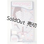 画像: 1/6用 レトロ花柄ブラウス&スカートセット(ライトブルー×パープル) 「BonBons」 A-25-12-10-1059-TN-ZU