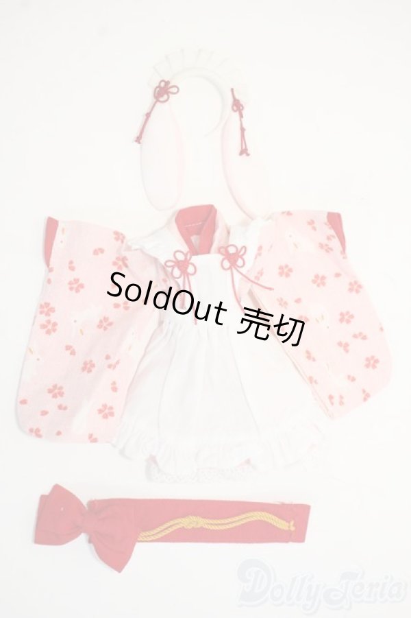 画像1: azone/OF:PNSうさミミ和装メイドset Y-25-12-24-251-TN-ZY (1)