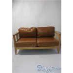 画像: SD/ウッドフレームソファ(オイル・キャメル) U-25-12-10-208-TN-ZU