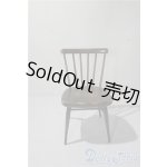 画像: SD/青い鳥工房様製1/4サイズドール用ウインザーチェア キャラメル U-25-12-24-208-TN-ZU