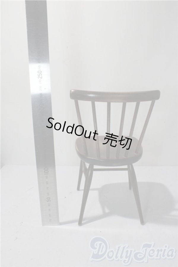 画像2: SD/青い鳥工房様製1/4サイズドール用ウインザーチェア キャラメル U-25-12-24-208-TN-ZU (2)