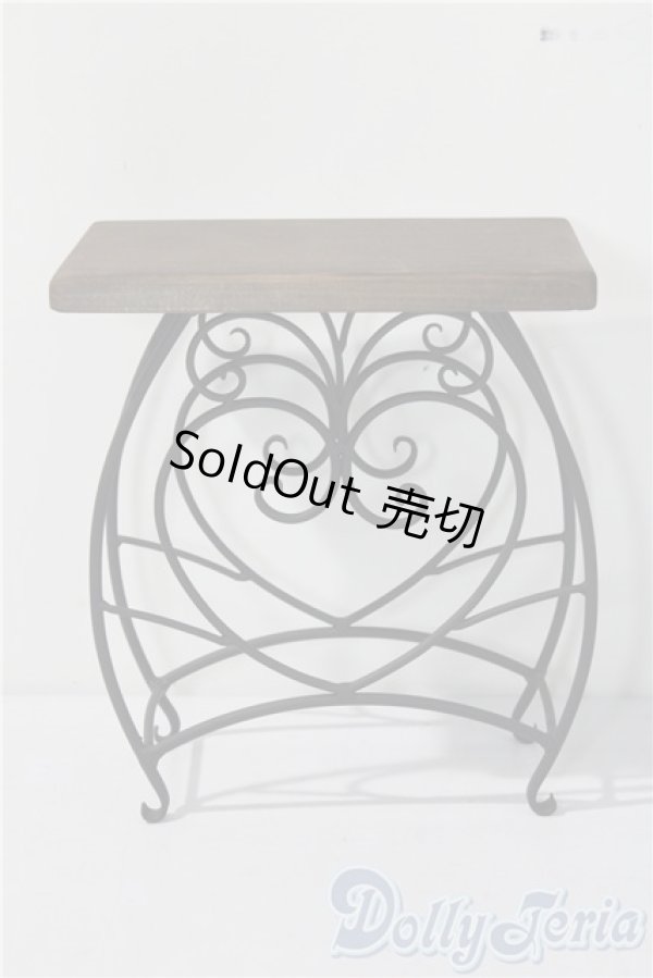 画像1: 1/4ドールサイズ/メーベル様製 アイアンテーブル U-26-01-07-204-TN-ZU (1)