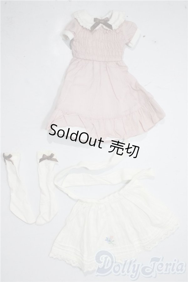 画像1: MSD/OF:夢見る少女ドレス・ミニ(オールドローズ) U-25-12-24-033-TN-ZU (1)