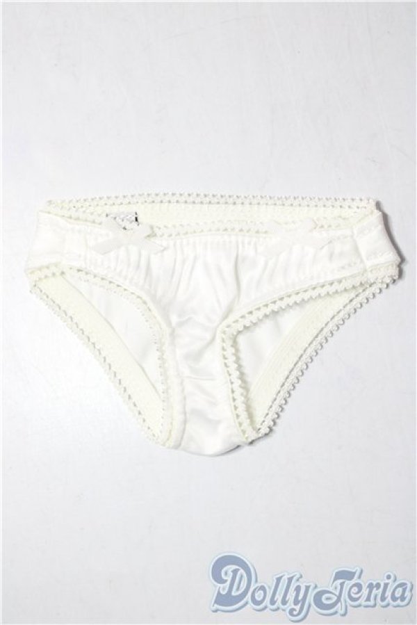 画像1: SD/OF:エレガントサテンショーツセット (白・ピンク) U-25-12-17-208-TN-ZU (1)