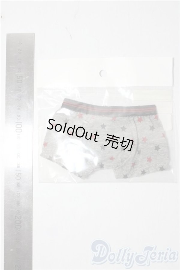 画像2: SD13B/OF：ボクサーパンツ(星柄) U-25-12-17-209-TN-ZU (2)