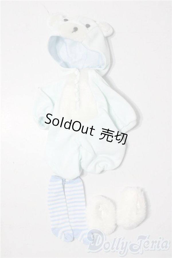 画像1: 幼sd/of：くまロンパース U-25-12-24-056-TN-ZU (1)