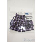 画像: dd/of：ショートパンツ（黒×紫チェック） Y-25-12-24-265-TN-ZY