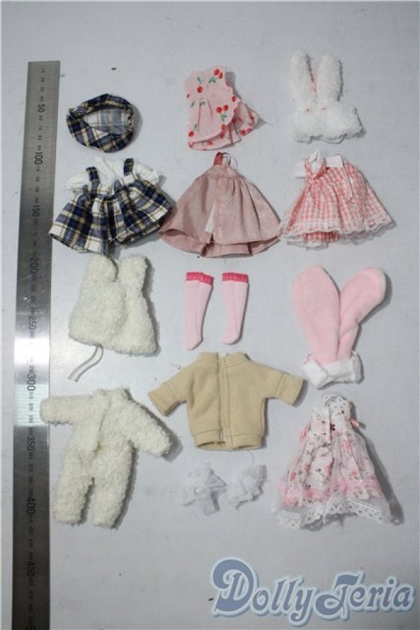 画像2: 20cmサイズドール/OF:衣装 A-26-01-04-1001-TN-ZU (2)