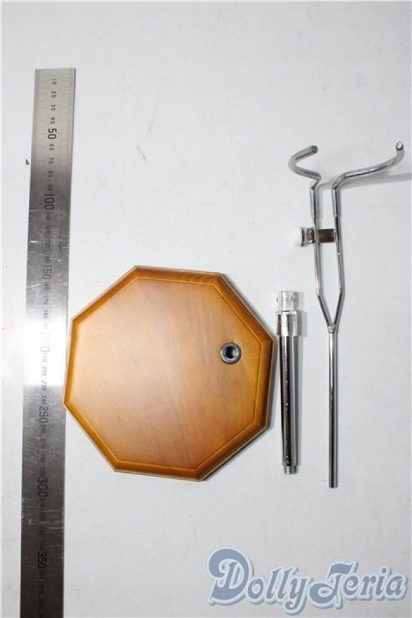 画像2: 木製スタンド/Aタイプ（腰支えスタンド） U-26-01-04-184-TN-ZU (2)