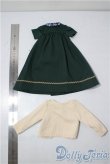 画像2: SDM＆MDD/OF：よそゆきワンピセット（ダークグリーン）・ミニ U-26-01-07-130-TN-ZU (2)