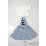 画像: SDM＆MSD/OF:ちょい甘デニムサロペットセット・ミニ U-26-01-07-122-TN-ZU