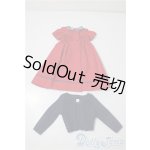 画像: SDM&MDD/OF:よそゆきワンピセット(ダークレッド)・ミニ U-26-01-07-124-TN-ZU