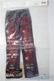 画像1: SD13B/of：hn+dieＸｖ-ｊｅａｎｓレッドペイントダメージジーンズ U-26-01-14-037-TN-ZU (1)