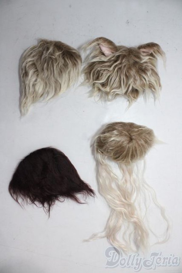 画像1: 8-9inch/ウィッグ U-26-01-21-163-TN-ZU (1)