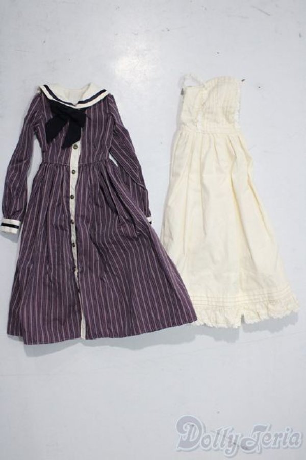 画像1: azone/OF:AZO2思い出セーラーワンピset A-26-01-28-1004-TN-ZU (1)