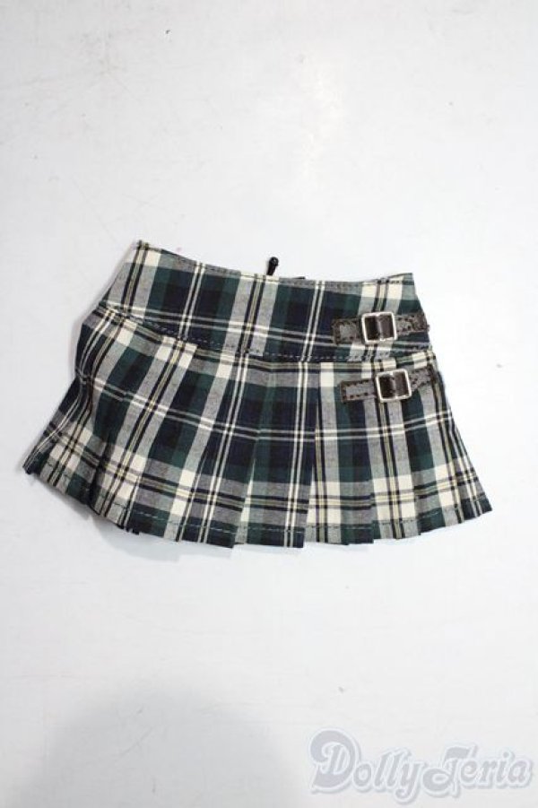 画像1: azone/OF:50サイドベルトプリーツスカート A-26-01-28-1010-TN-ZU (1)