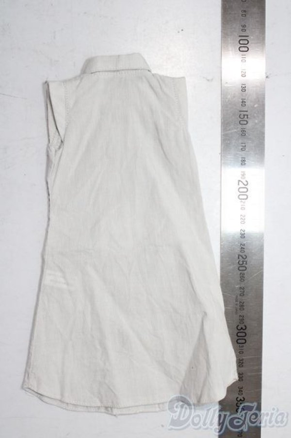 画像2: AZONE/OF：50ストライプラインノースリーブワンピset A-26-01-28-1013-TN-ZU (2)