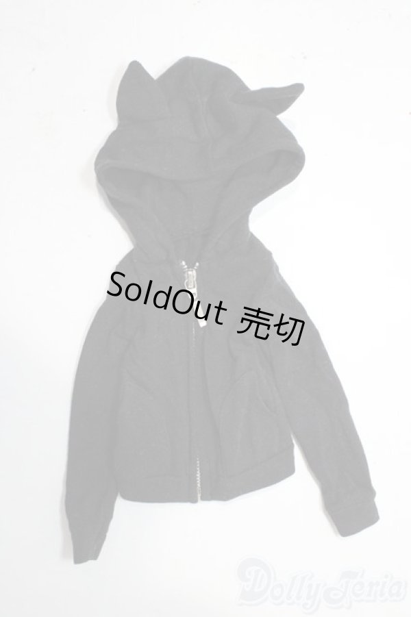 画像1: azone/OF:AZO2ネコミミフードパーカー A-26-01-28-1019-TN-ZU (1)