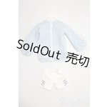 画像: MDD/of:メランコリック水色ジャージ・ミニ A-26-01-28-1021-TN-ZU