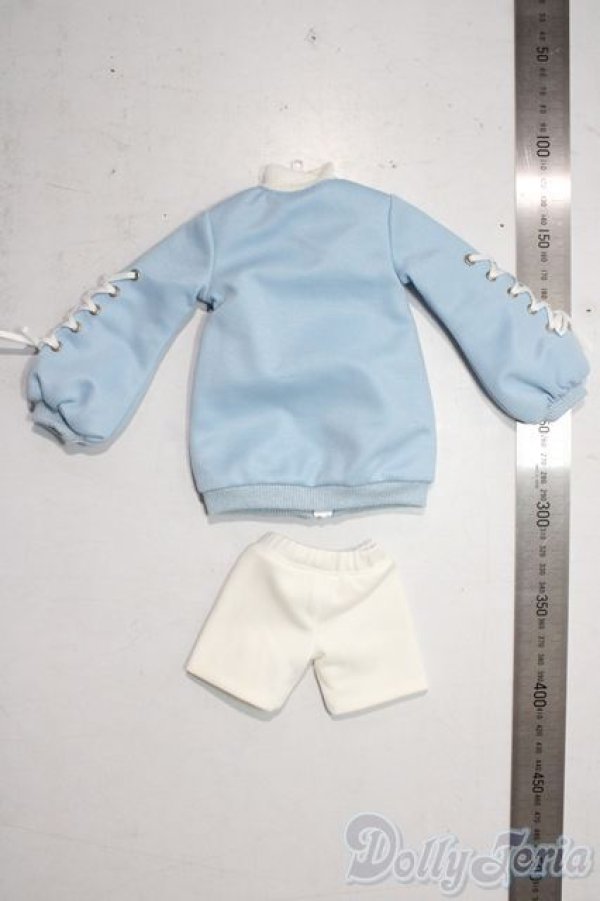 画像2: MDD/of:メランコリック水色ジャージ・ミニ A-26-01-28-1021-TN-ZU (2)