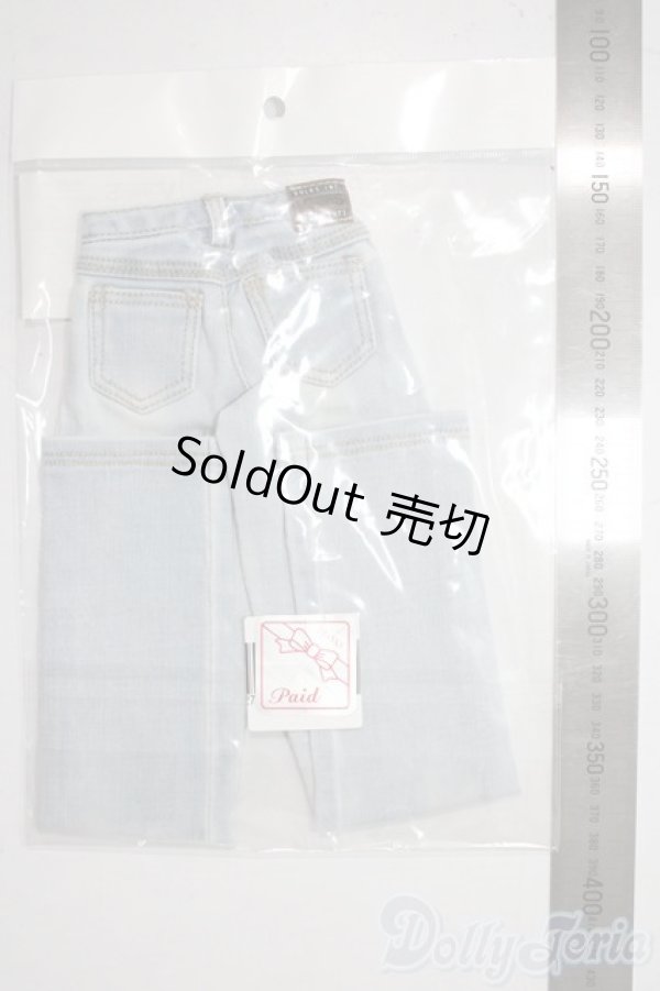 画像2: DDB/OF:002　タックワイドジーンズ（水色）・DD　ブイジーンズ A-26-01-28-1024-TN-ZU (2)