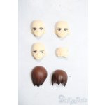 画像: azone/ピコ男子 石川ハジメ フェイスパーツset(Brown ver.) A-26-01-28-1048-TN-ZU