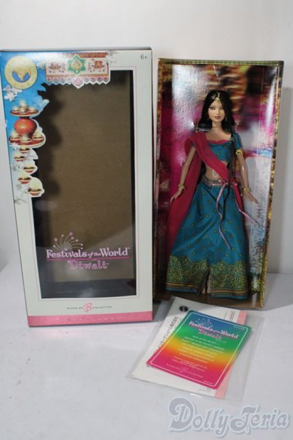 画像4: バービー/Festivals of the World Diwali A-26-01-28-1050-TN-ZU (4)