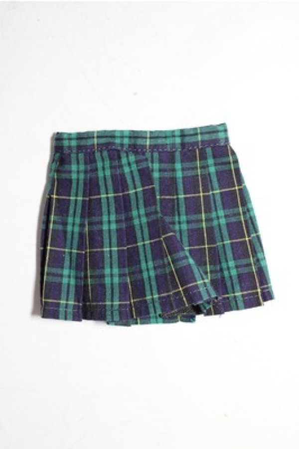 画像1: azone/プリーツチェックミニスカート A-26-02-04-1070-TN-ZU (1)