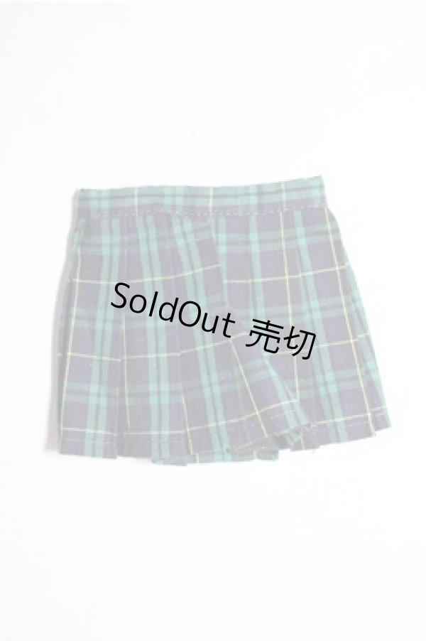 画像1: azone/プリーツチェックミニスカート A-26-02-04-1070-TN-ZU (1)