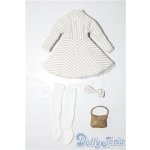 画像: リカちゃん/OF:Galumドレスコレクション　ストライプ柄ワンピースドレスセット A-26-02-04-1012-TN-ZU