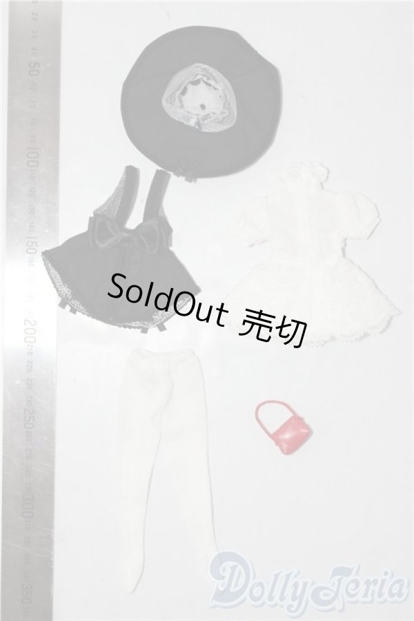 画像2: リカちゃん/OF:リトルファクトリー製　2022年度バースディドレス　ジャンパースカート&ワンピースドレスセット A-26-02-04-1018-TN-ZU (2)