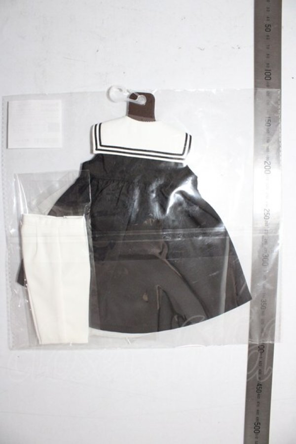 画像2: 鏡のセーラー服セット（ノワール）・ミニ U-26-02-04-170-TN-ZU (2)