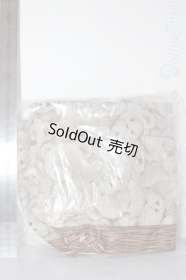 画像2: 40ｃｍサイズ/ドールバッグ U-26-02-11-188-TN-ZU (2)