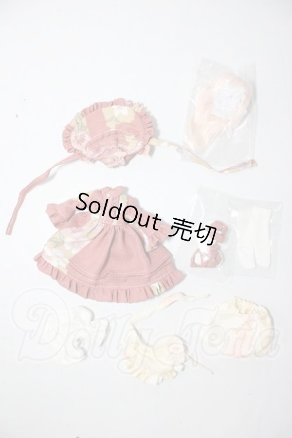 画像1: 22cmサイズドール/OF:衣装 A-26-02-18-1027-TN-ZU (1)