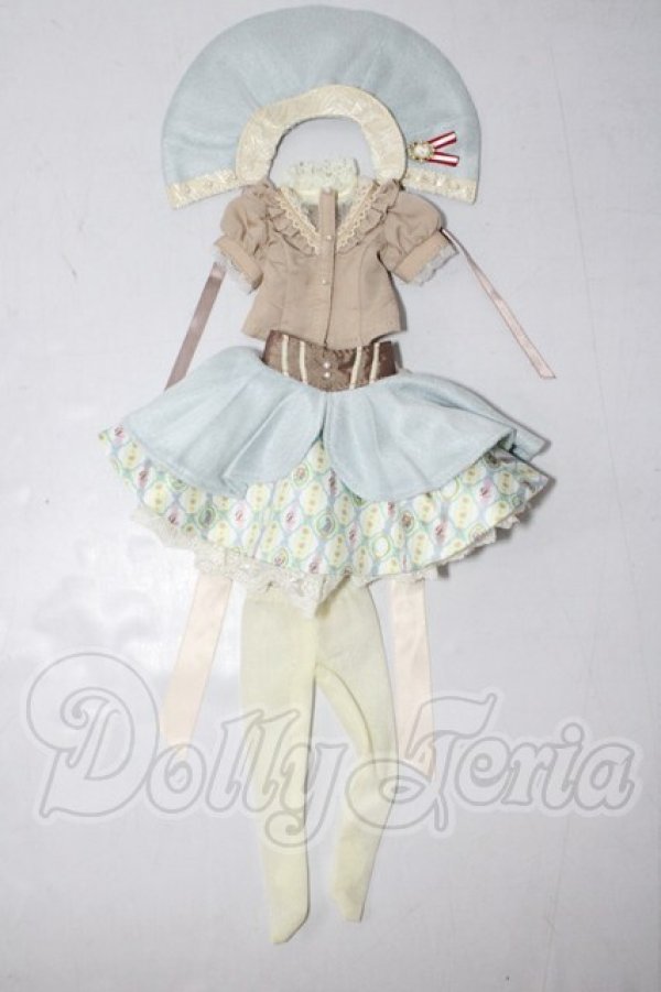 画像1: 幼SD/OF:ルナGalerie de l'esprit BONBON Fleur Bleu Ver.衣装 U-26-02-18-065-TN-ZU (1)